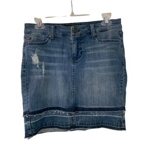 Liverpool Denim Jean Skirt